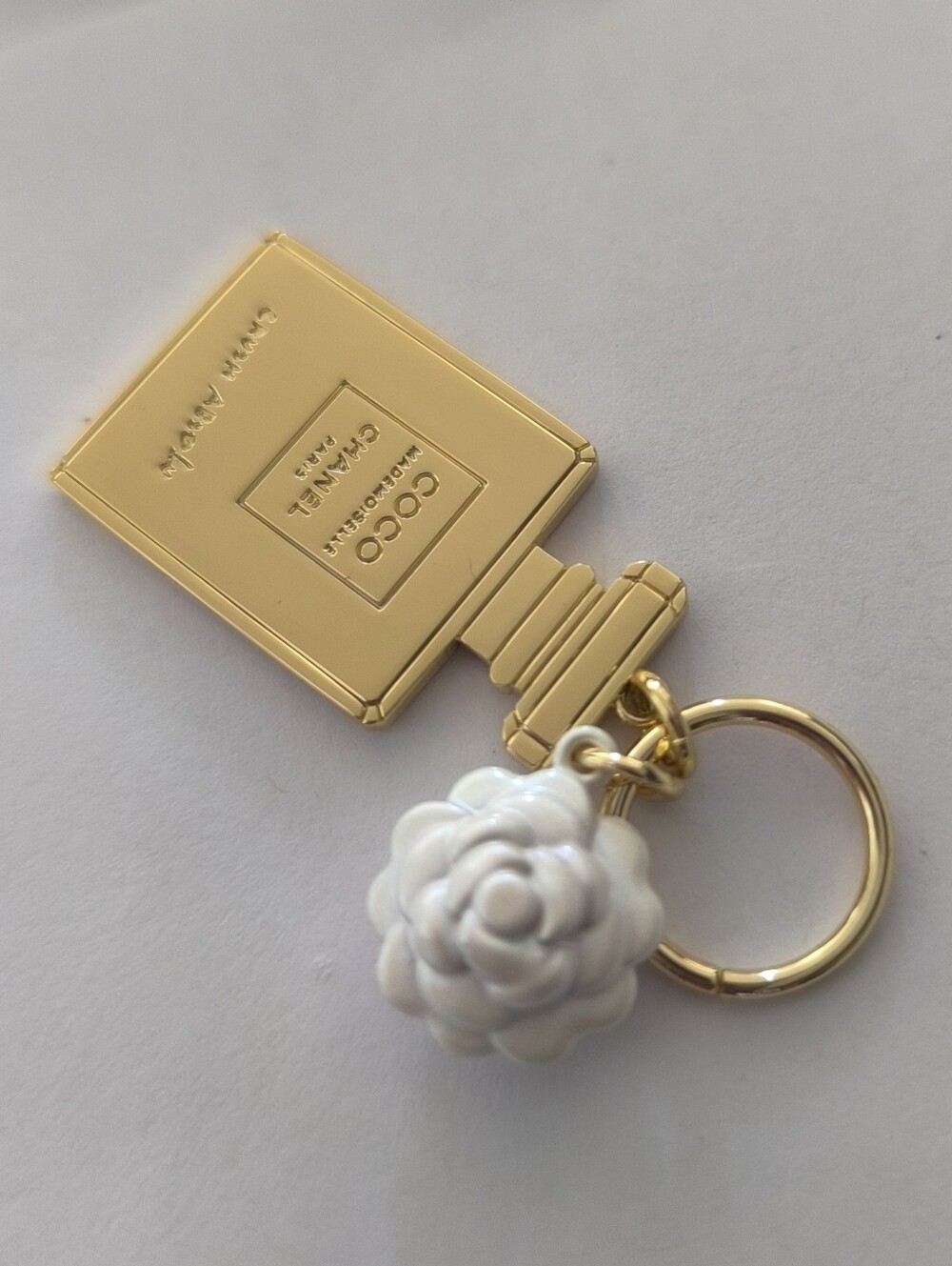 New Chanel Coco Mademoiselle Crush Absolu Perfume Bottle Ceramic Camellia CHARM - Picture 3 of 12